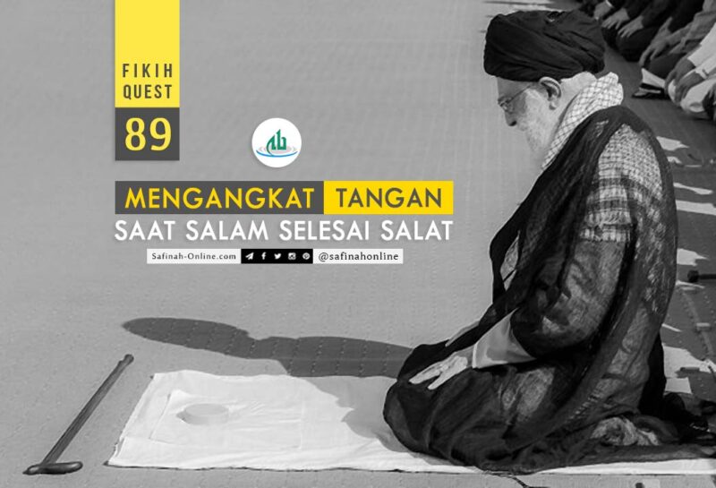 Tangan, Salam, Salat