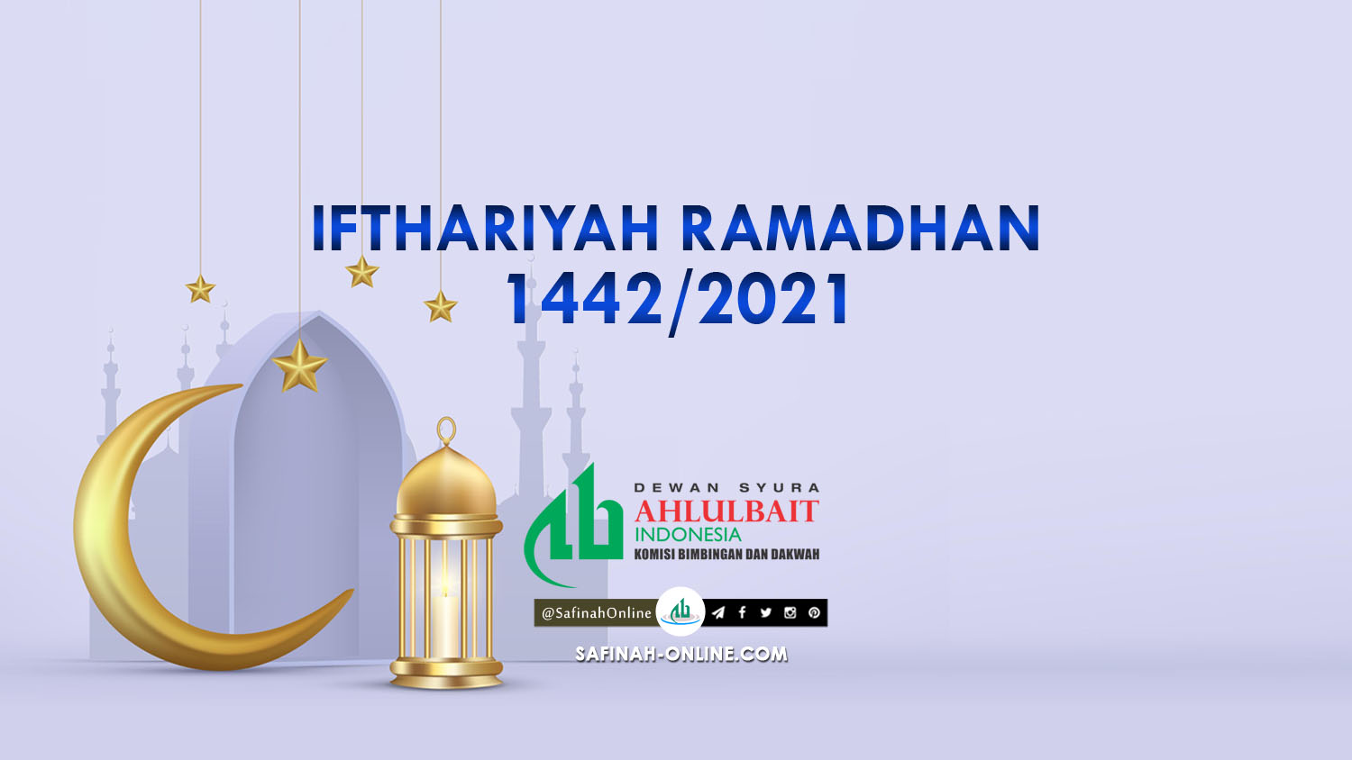 Jadwal Ifthariyah Ramadhan 1442 H 2021 M